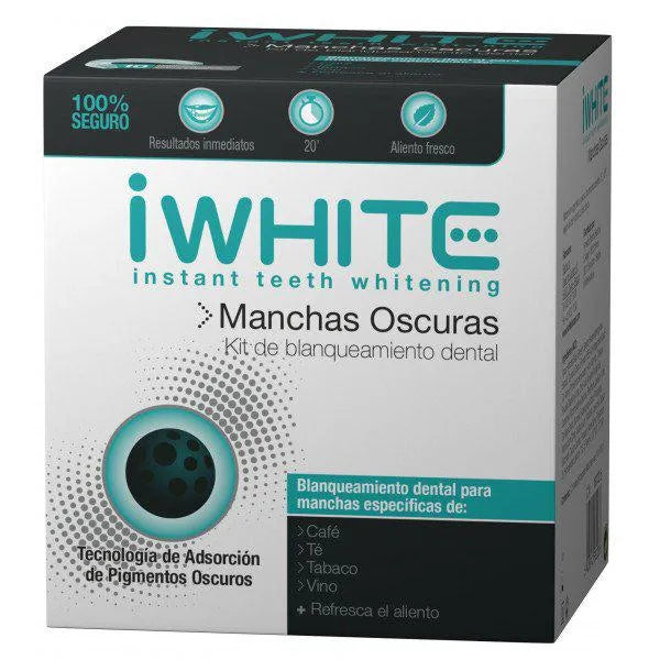 IWHITE Bleaching Kit für dunkle Zahnverfärbungen mit 10 Anwendungen
