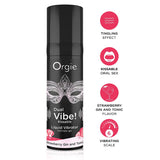 Gleitmittel Erdbeere Orgie 15 ml Erdbeere Vibrator