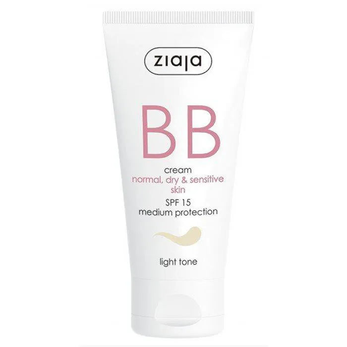 Ziaja BB Cream SPF15 Natural 50ml für normale, trockige und empfindliche Haut