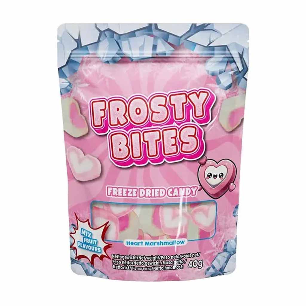 Frosty Bites Gefriergetrocknete Herz-Marshmallows 175g
