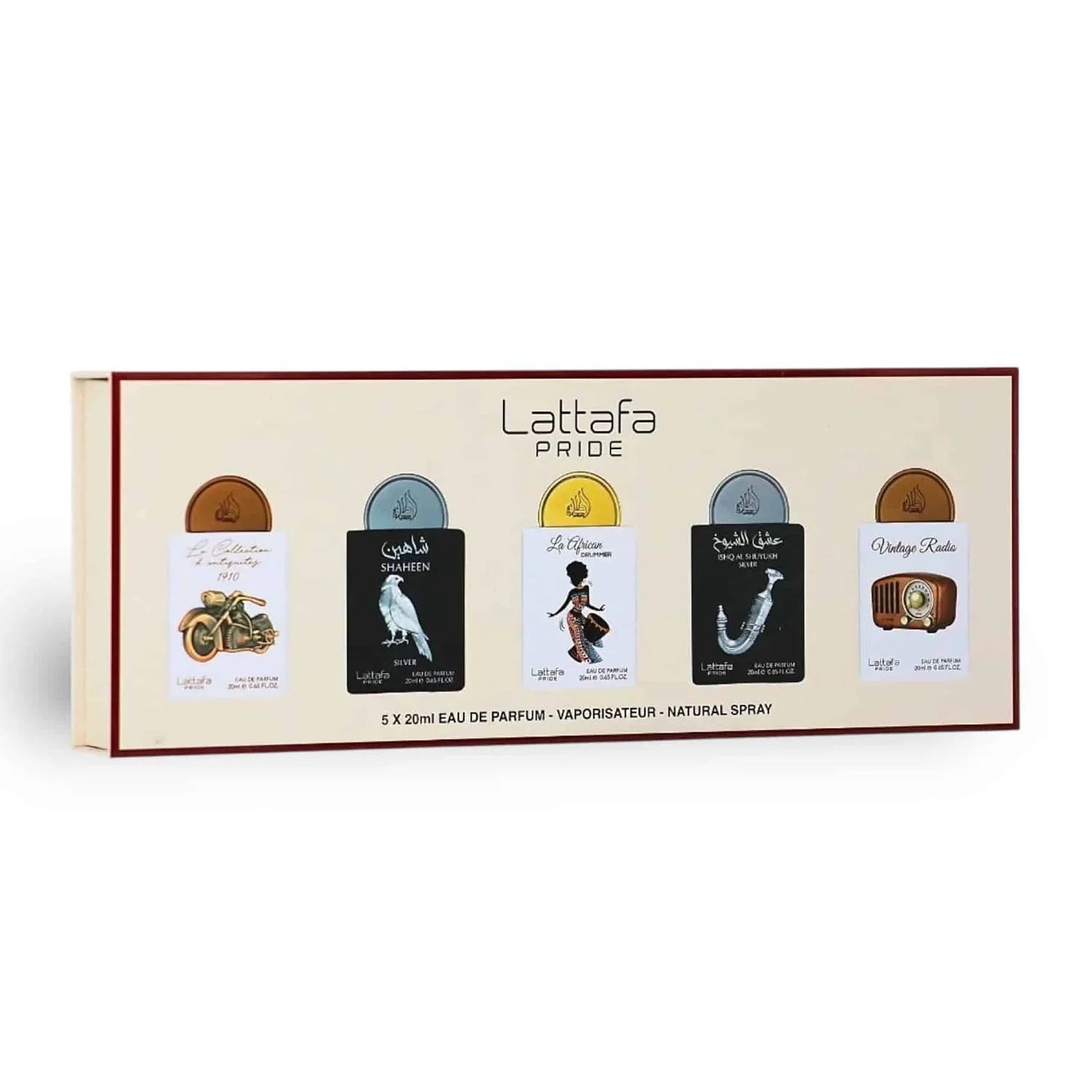 Lattafa Pride Collection N5 Eau de Parfum Set 5 x 20 ml