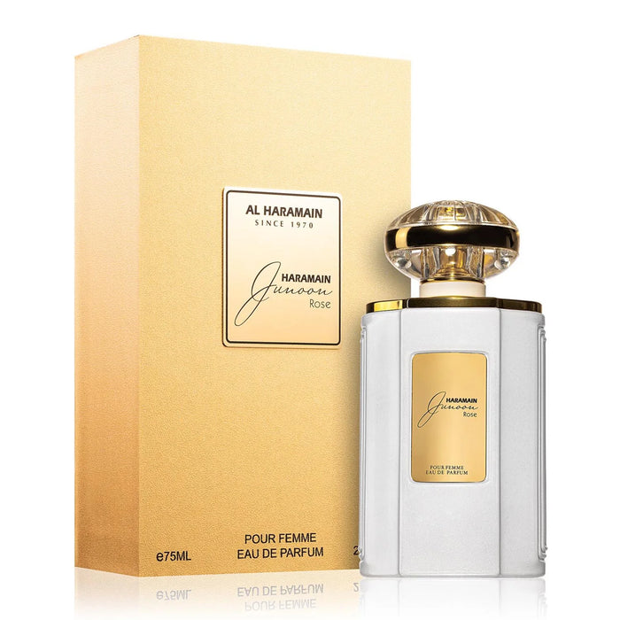 Al Haramain Junoon Rose Eau de Parfum 75ml Spray für Damen