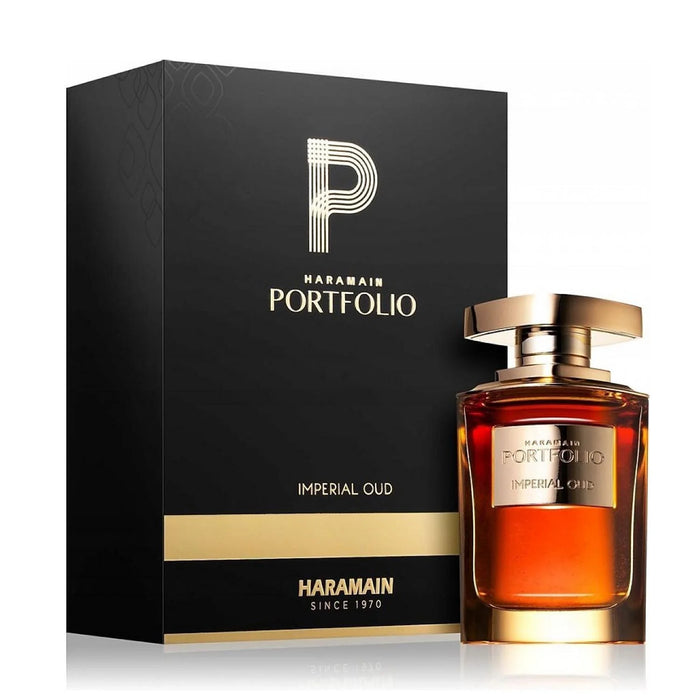 AL HARAMAIN Portfolio Imperial Oud Eau De Parfum 75ml Spray