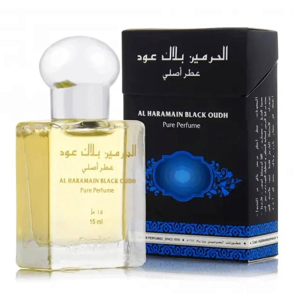 Al Haramain Black Oudh Parfum Puro 15 ml Unisex