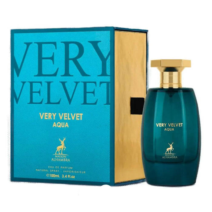 Maison Alhambra Very Velvet Aqua Velvet Eau De Parfum 100ml Spray