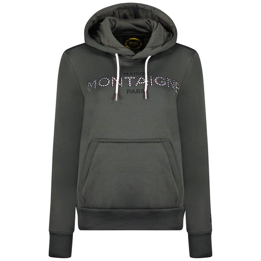 Maison Montaigne Kapuzen Pulli für Damen in Grau