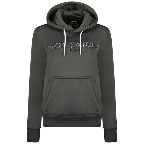 Maison Montaigne Kapuzen Pulli für Damen in Grau