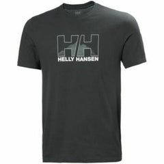 Kurzärmliges Sport T-Shirt NORD GRAPHIC Helly Hansen 62978 981 Grau