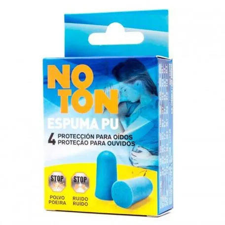 NOTON Gehörschutzstöpsel Schaumstoff 4 Stück