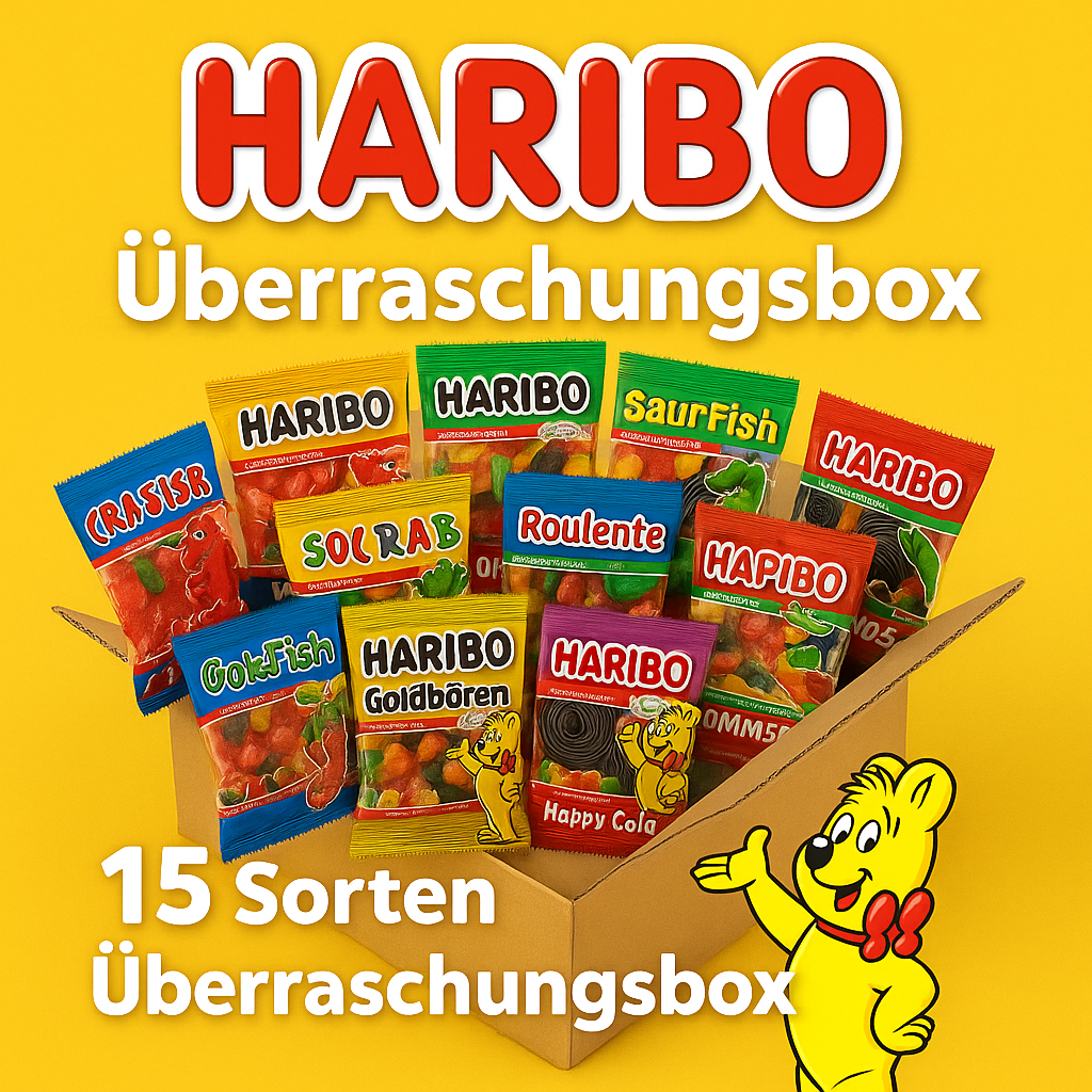 Haribo Best of Haribo Überraschungsbox Fruchtgummi 175g