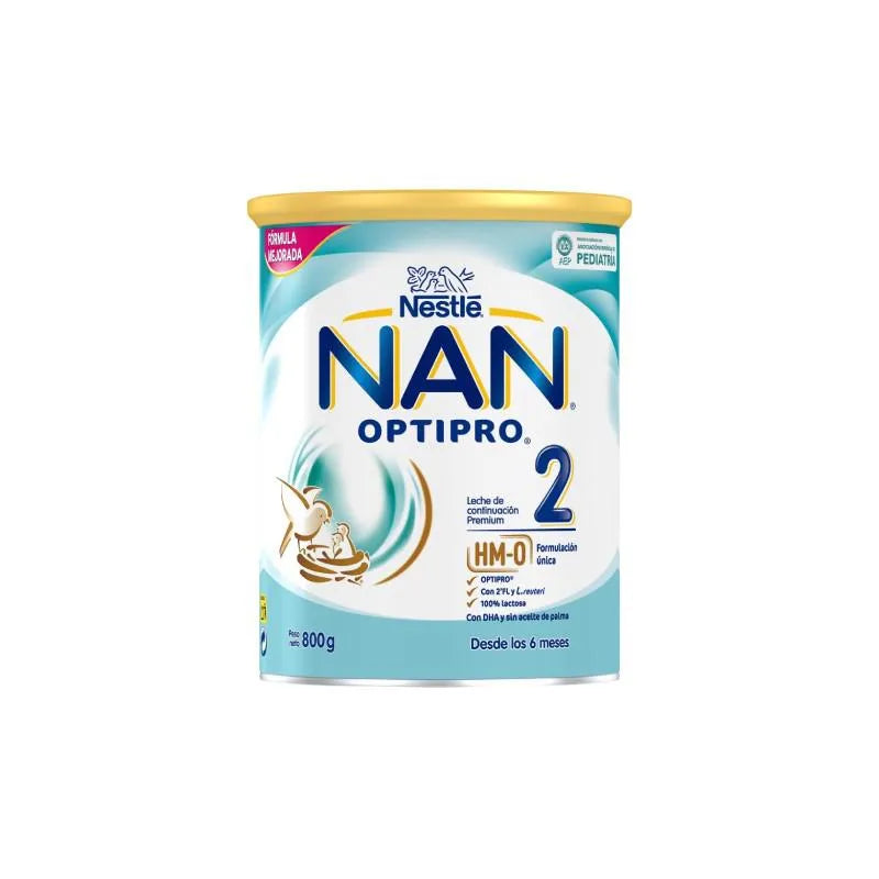 NESTLE NAN 2 Optipro Folgemilch 800g Verpackung