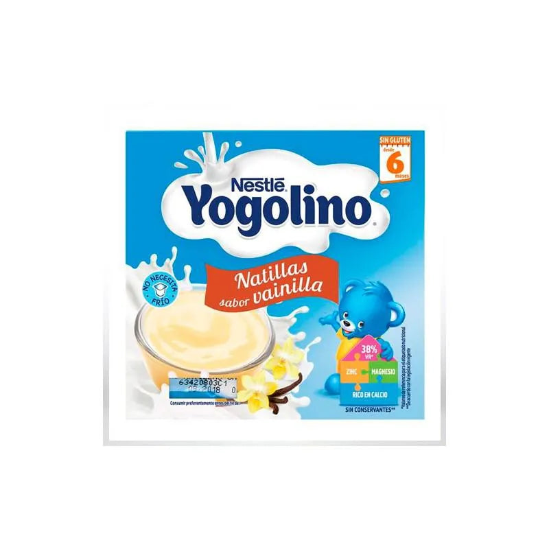 Nestle Yogolino Vanille Natillas 4x100g Becher