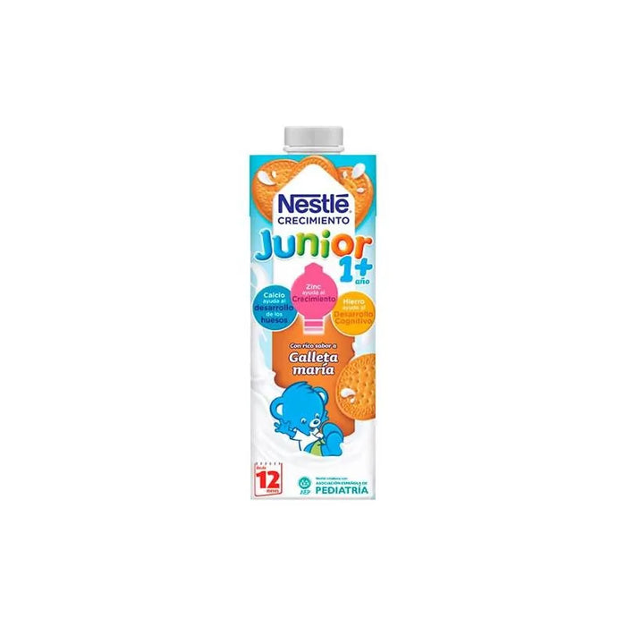 NESTLE Nestlé Crecimiento Junior Milchgetränk Keks Geschmack 1 Liter