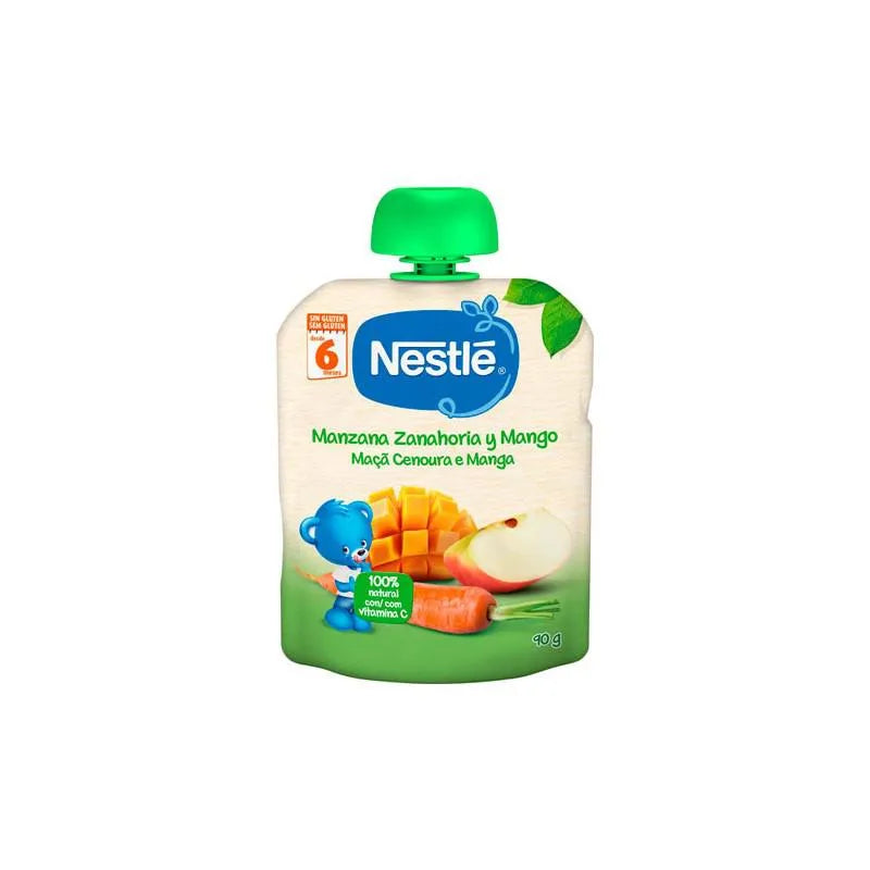 Nestlé Bolsita Apfel Karotte Mango 90g Babybrei