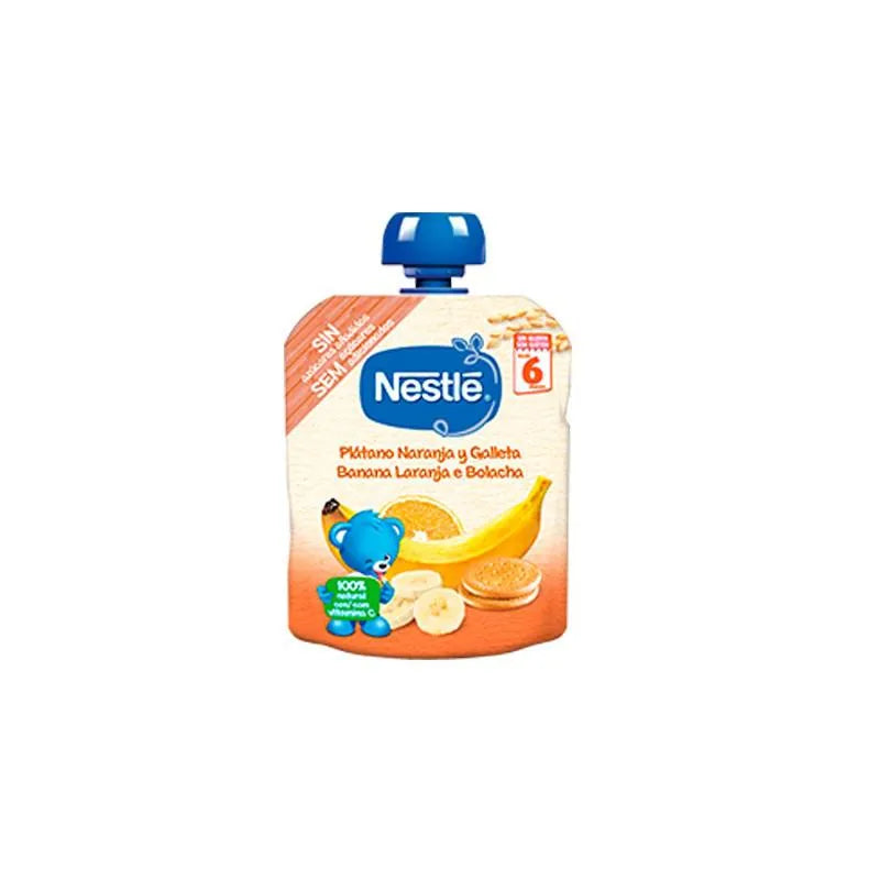 Nestlé Bolsita Babybrei Banane Orange Keks 90g