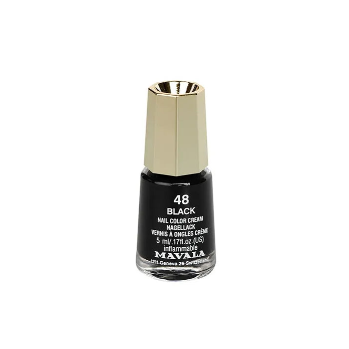 MAVALA Nagellack Black 5ml Flasche