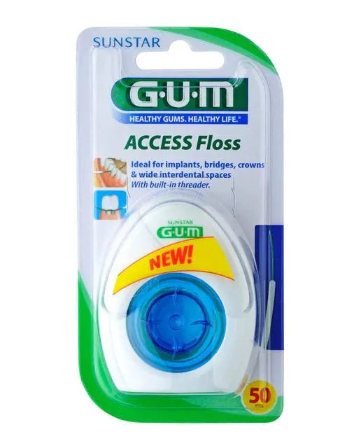Gum™ Implantat Zahnseide Zahnseide Implantate Ohne Wachs 50 Gewindex30cm