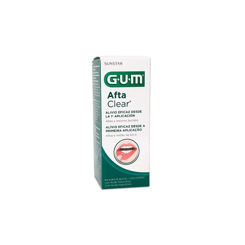 GUM Afta Klar Mundspülung 120 ml Produktbild