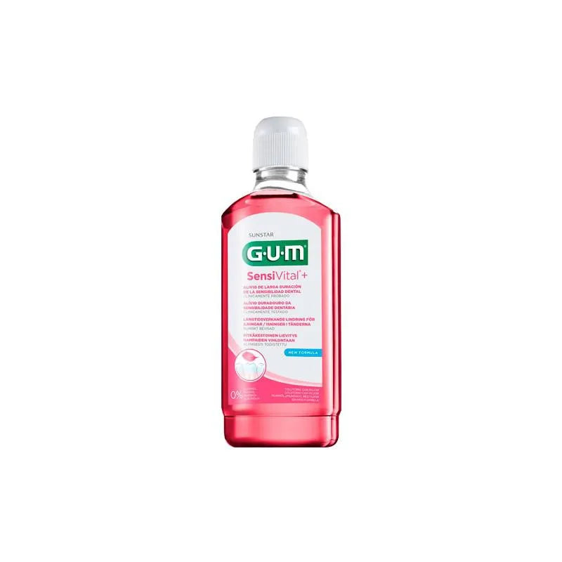 GUM Sensivital Mundwasser 500 ml Flasche