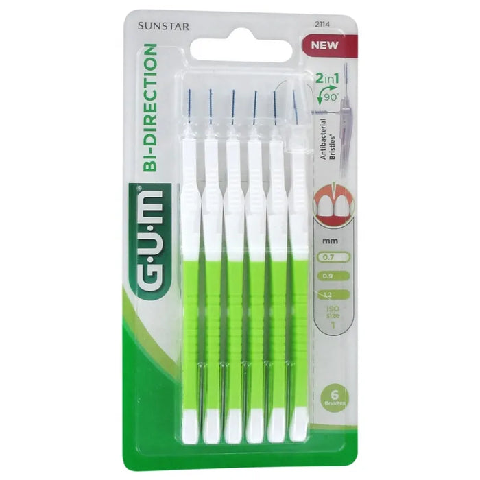 GUM Interdentalbürste 0,7 mm Grün