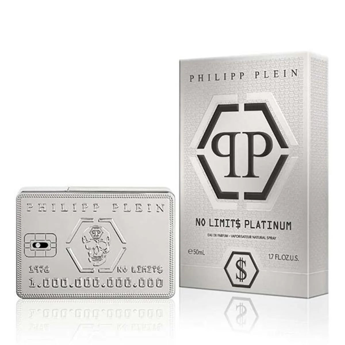 Philipp Plein No Limits Platinum Eau De Parfum 50ml Spray