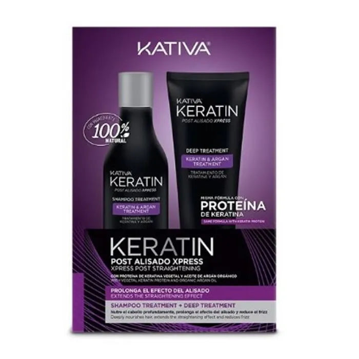Kativa Keratin Post Smoothing Xpress Set 2-teilig