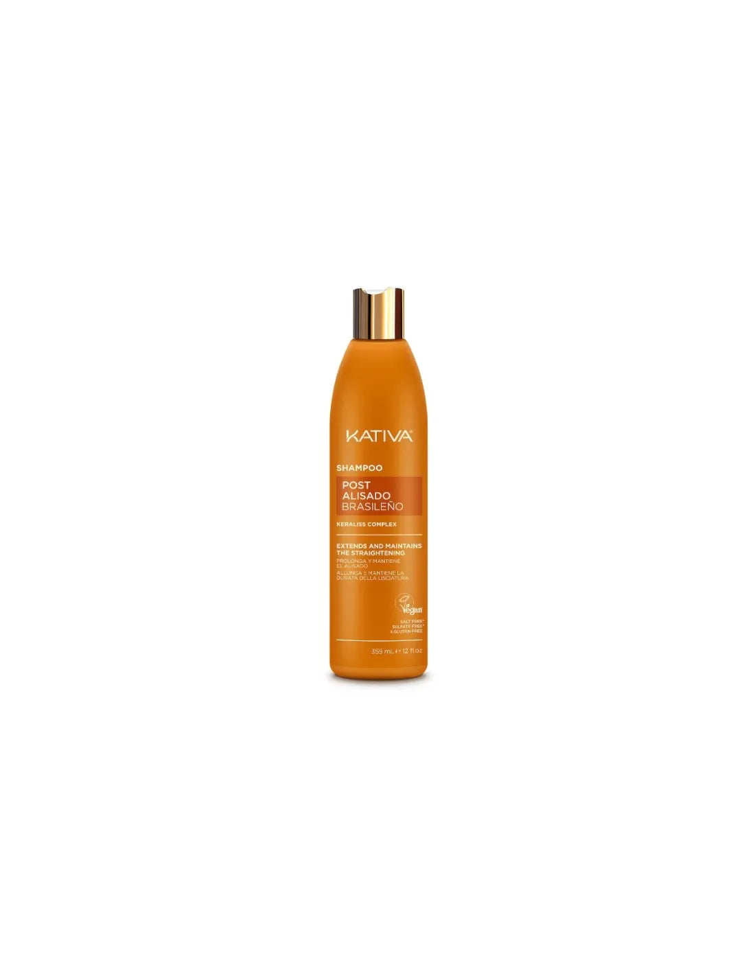 Kativa Keraliso Shampoo Post Alisado 335 ml