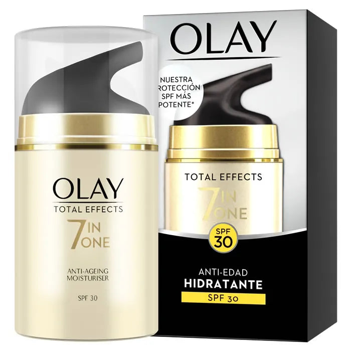 Olay Total Effects 7 en 1 Anti-Ageing Day Cream SPF30 50ml Verpackung