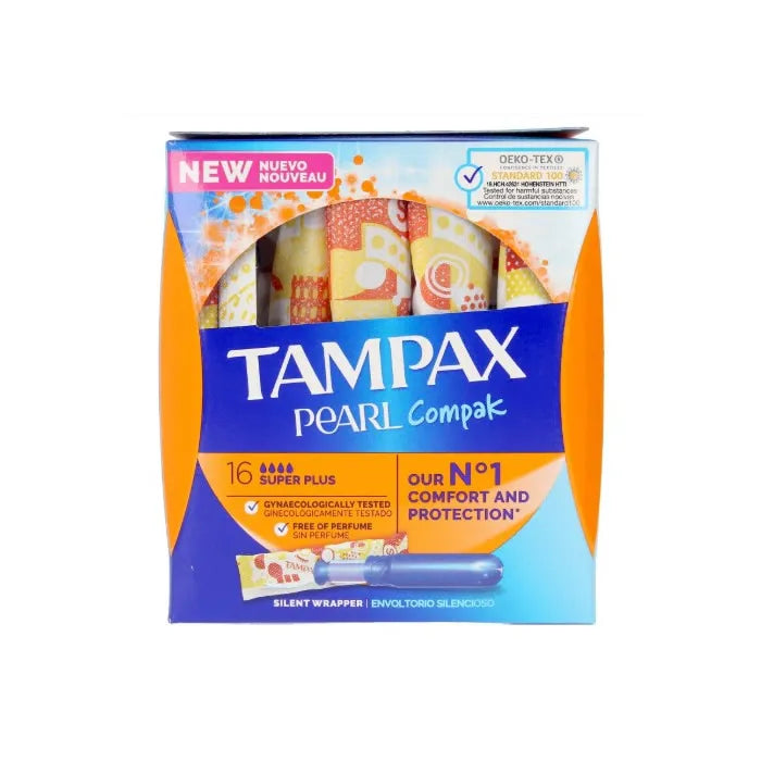 TAMPAX Pearl Compak Super Plus Tampons 18 Stück