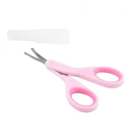 CHICO Baby Nagelschere mit Sicherheitsspitze Rosa