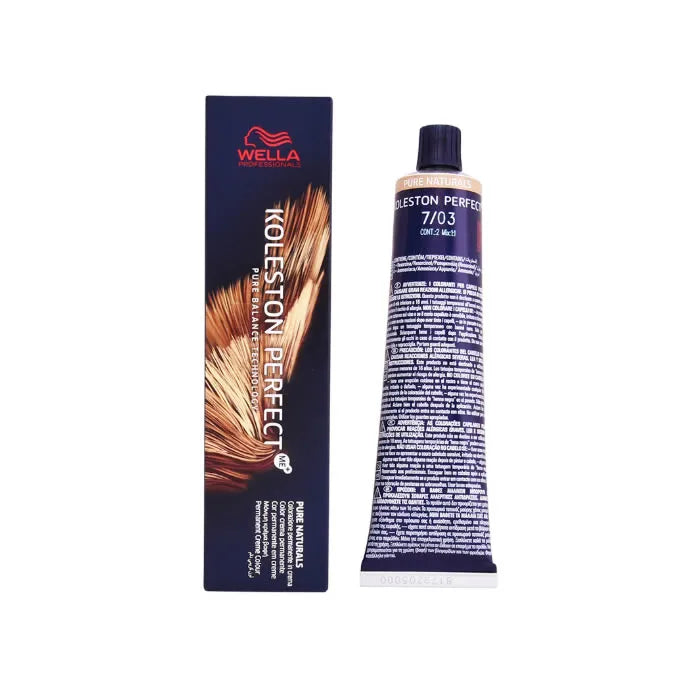 WELLA Koleston Perfect Me+ Haarfarbe 7/03 Pure Naturals 60ml