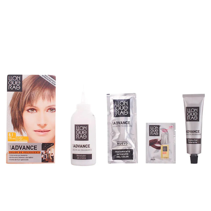 Llongueras Color Advance Haarfarbe 8 Light Blond Cender