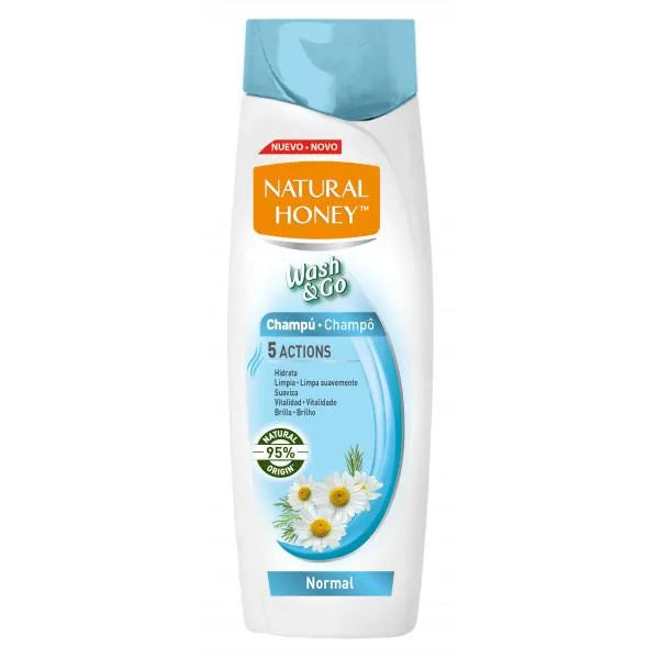 Natural Honey Wash & Go Shampoo Normal 400 ml