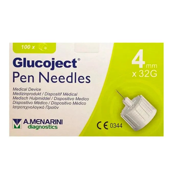 MENARINI Glucoject Insulinkanüle 32G 4mm 100 Stück