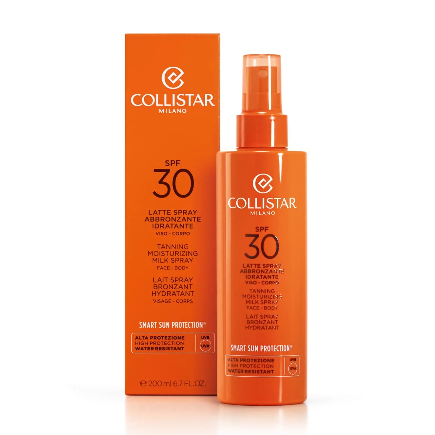 Collistar Spray Bronceador Leche Hidratante Spf30 200ml