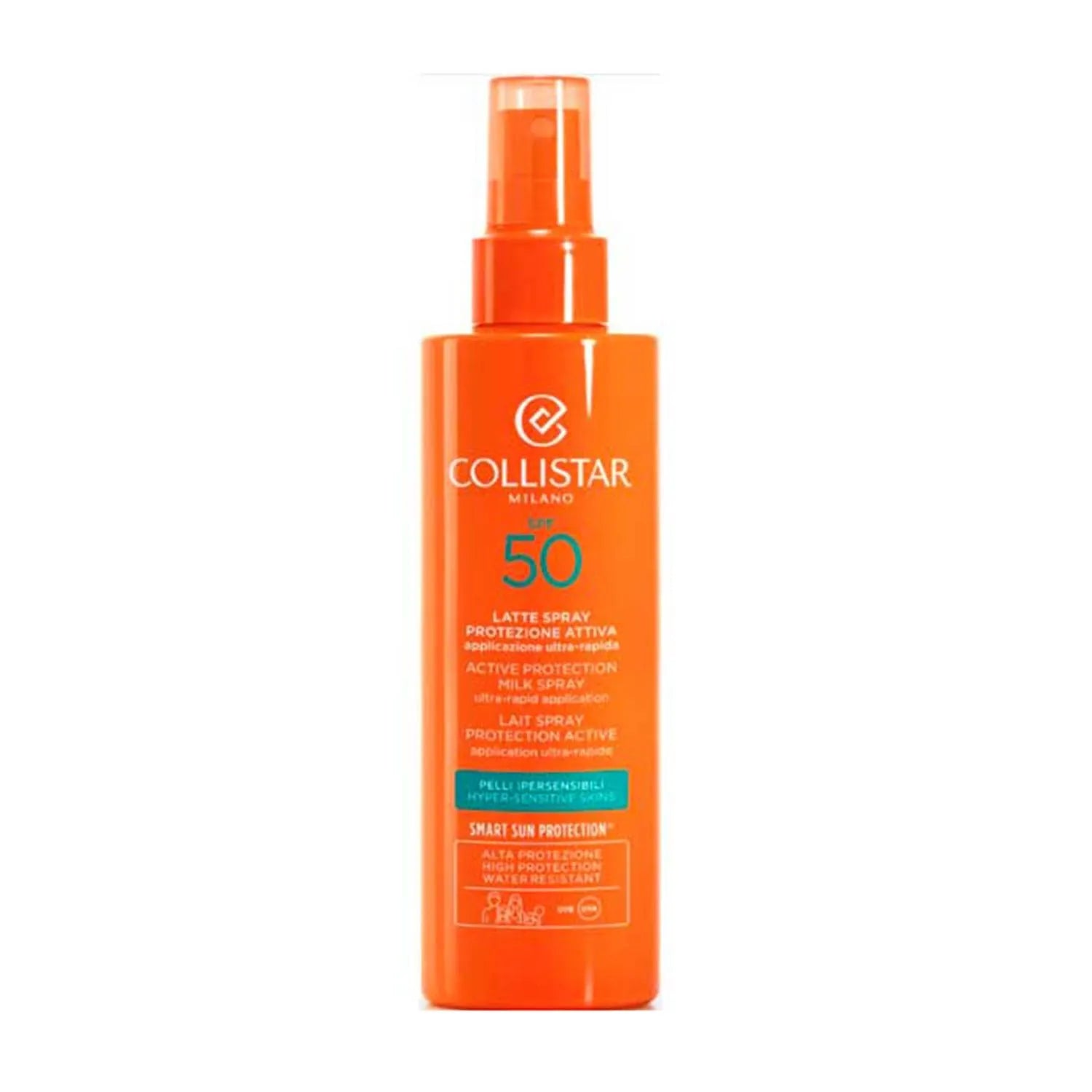 Collistar Spray Solar Leche Protección Activa Spf50 200ml