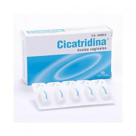 Cicatridina Vaginalovulen 5 mg Packung mit 10 Zäpfchen