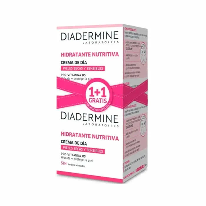 Diadermine Nourishing Moisturizing Day Cream 50ml Doppelpack