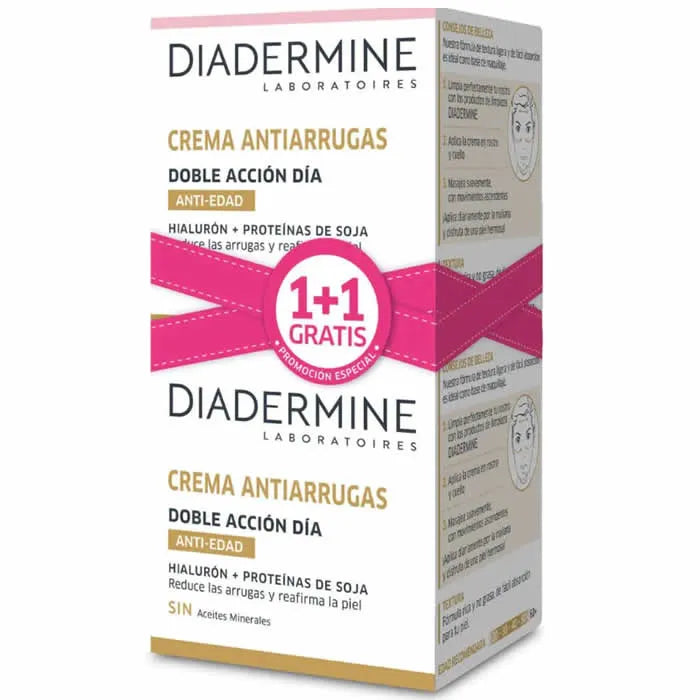 Diadermine Double Action Anti Wrinkle Day Cream 50ml Set