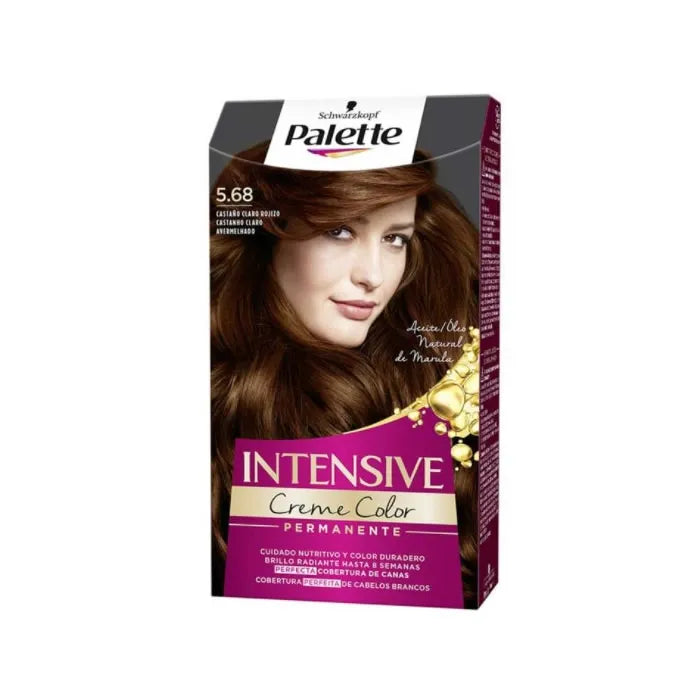 SCHWARZKOPF Palette Intensive Creme Color Tint 5.68 Light Reddish Brown
