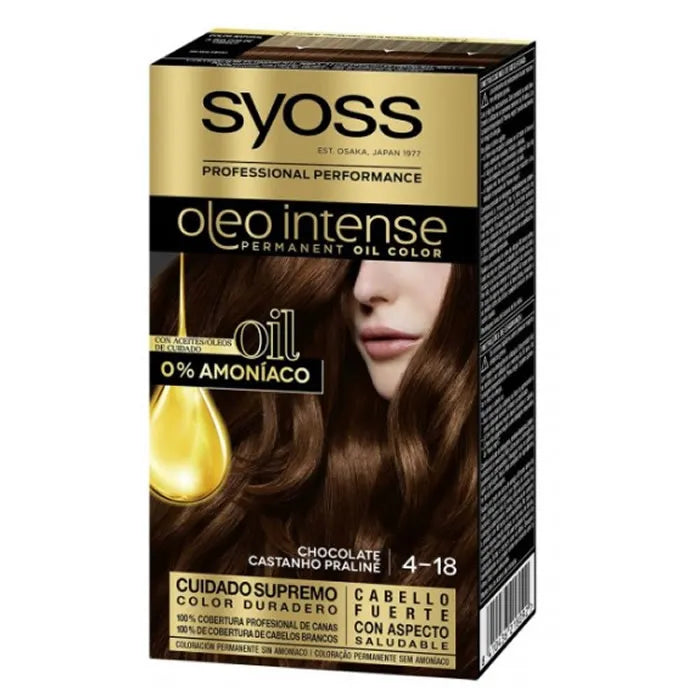 SYOSS Oleo Intense Dauerhafte Haarfarbe 4-18 Chocolate 160ml