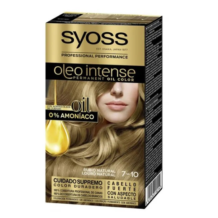 SYOSS Oleo Intense Permanente Haarfarbe Naturblond 7-10