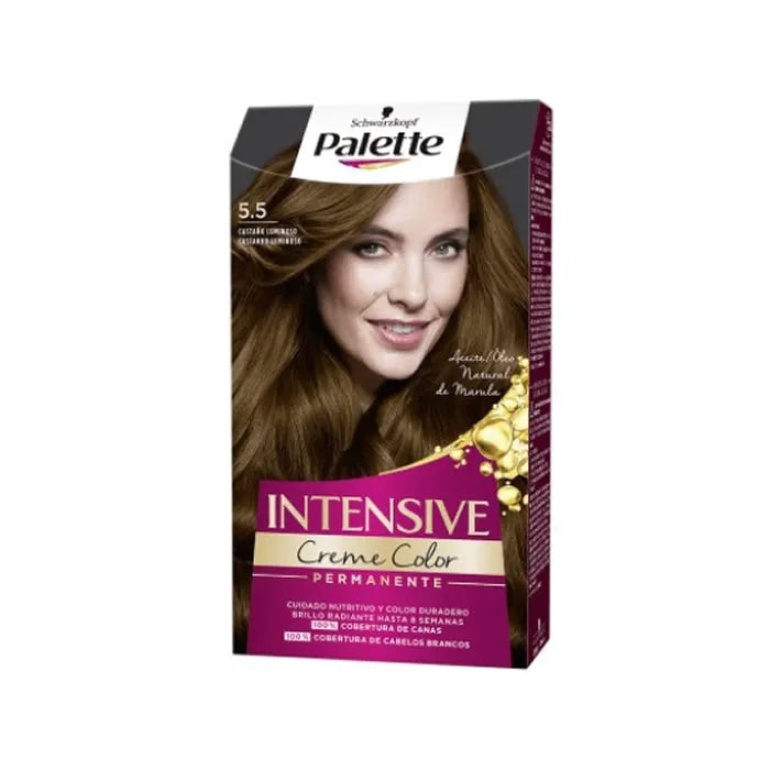 SCHWARZKOPF Palette Intensive Creme Color 5.5 Luminous Brown 60 ml