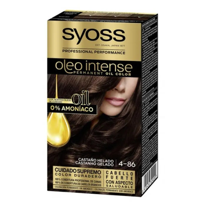 SYOSS Oleo Intense permanente Haarfarbe Ice Brown 4-86 100 ml