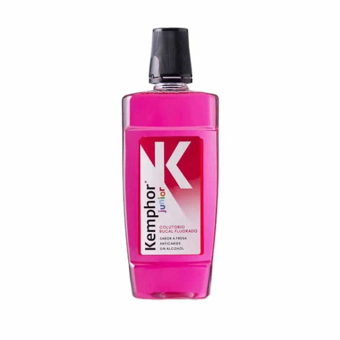 KEMPHOR Strawberry Junior Mundwasser 500ml Flasche