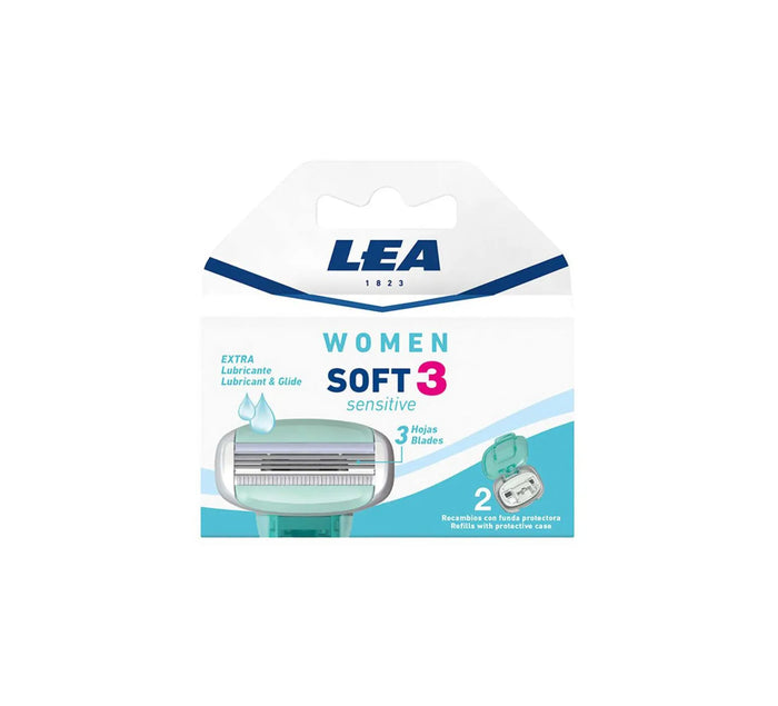 LEA Woman Soft3 Sensitive Rasierklingen 2 Stück