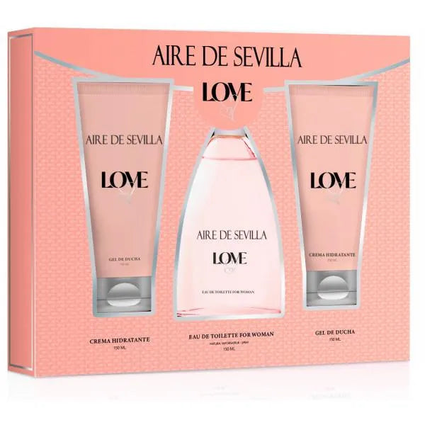 Instituto Español Aire de Sevilla Love Eau de Toilette Spray 150 ml Set 3 Flaschen