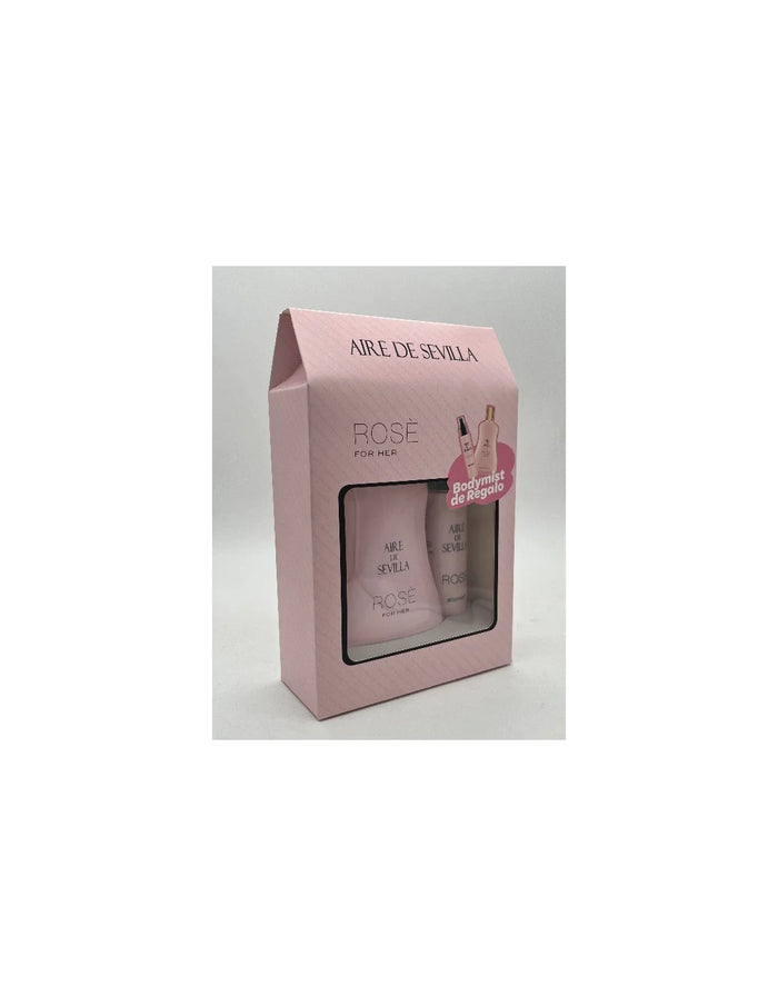 INSTITUTO ESPAÑOL Aire De Sevilla Rose For Her EdT Spray 100ml Body Mist 50ml