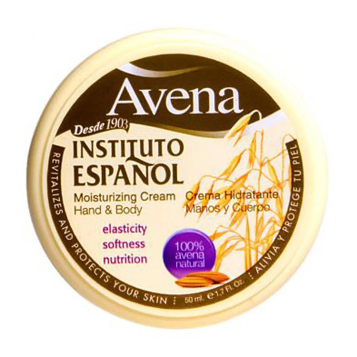 Instituto Español Avena Feuchtigkeitscreme 50ml Tube