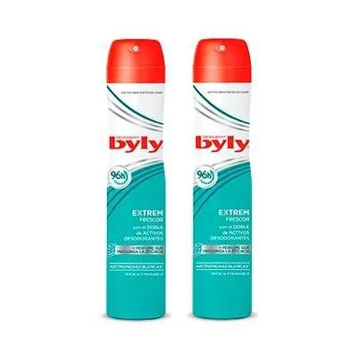 BYLY Extrem Frescor Deodorant Spray 2x200ml
